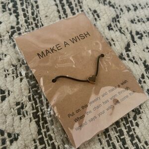 Make a Wish Heart Bracelet- NIP